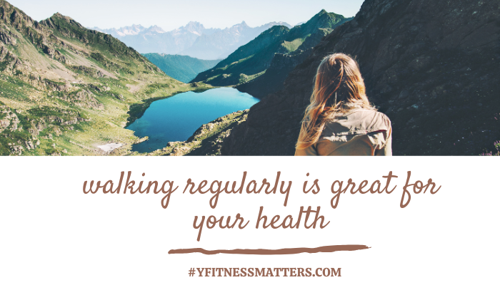 Why walking regularly is great for your health