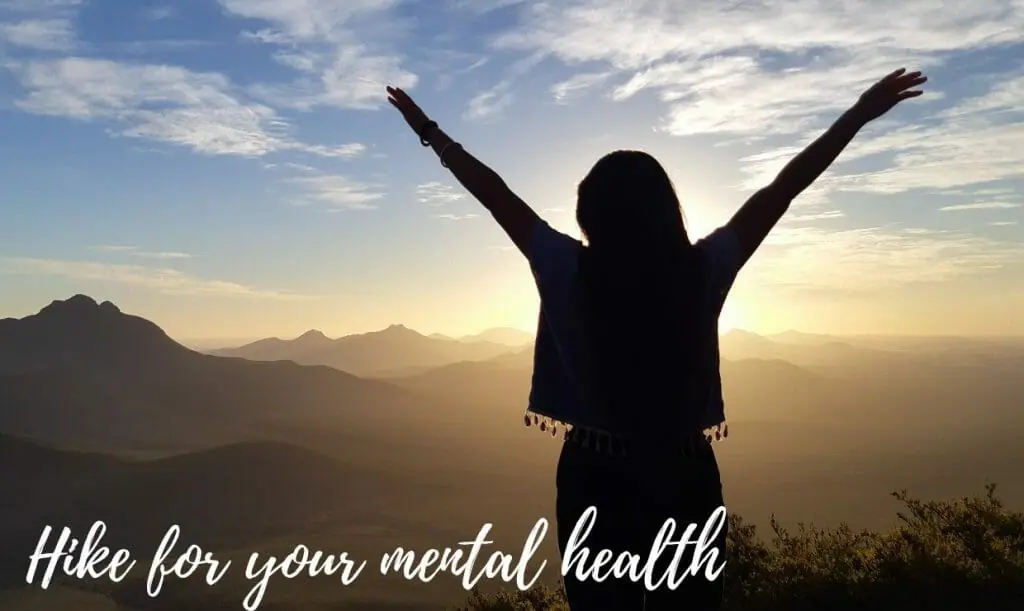 Positive effects of hiking on mental health and stress relief