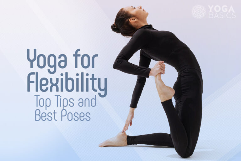 Yoga and stretching at home to improve flexibility and mobility