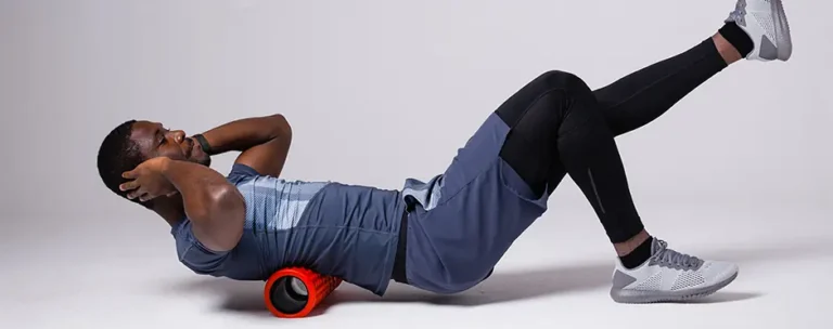 foam rolling exercise for muscle recovery and mobility
