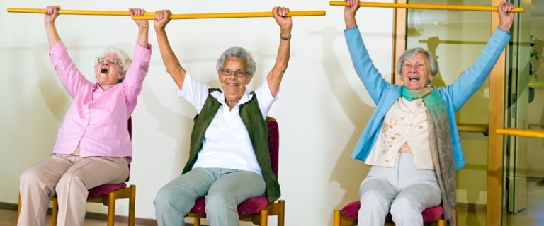 chair cardio workout for seniors at home