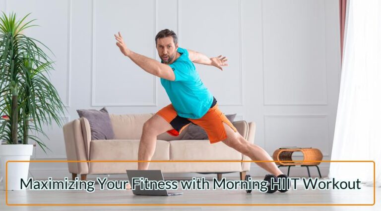 quick HIIT workout routine for busy mornings at home