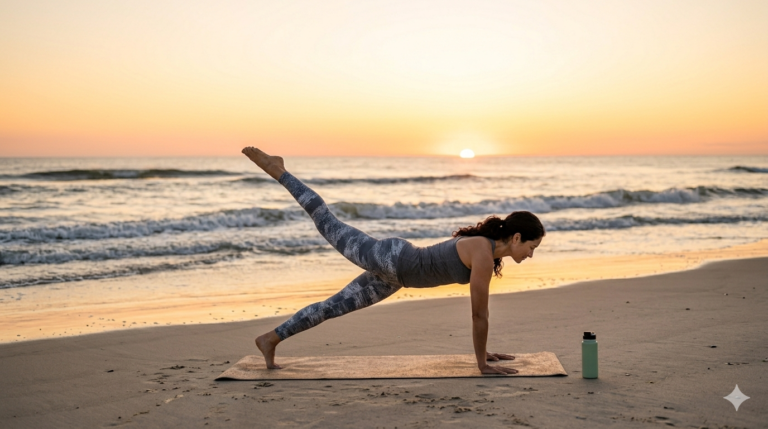 yoga flows for low impact core strength