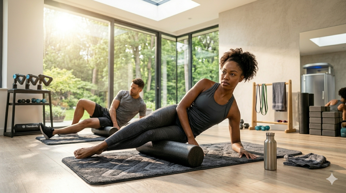 foam rolling for mobility and recovery routine