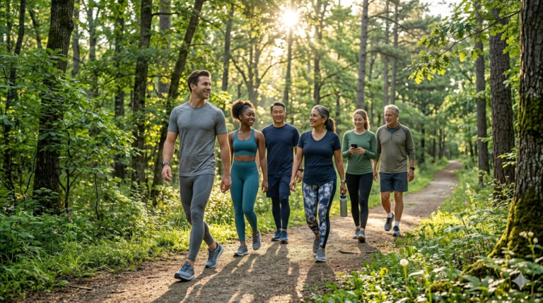 walking workouts for fitness and health outdoors